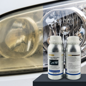 Líquido para Reparación y Renovación de Faros de Coche, Limpiador de Faros, Agente para Eliminar Rayones, Kit de Limpieza de Faros de Polímero, Herramienta para Automóviles - Product Image 1