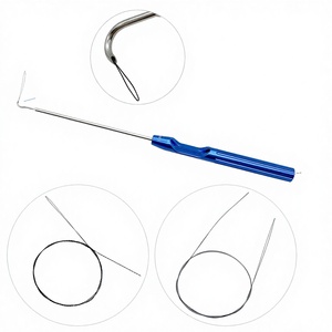 Instrument orthopédique médical : Crochet de suture pour coiffe des rotateurs, Lasso manuel pour arthroscopie de l'épaule, en acier inoxydable, Classe I ISO13485 - Product Image 3