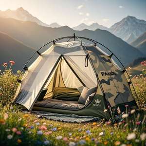 Tienda Oxford impermeable para 1-3 personas para senderismo y camping, estructura de dormitorio individual, artículo familiar para exteriores de Bangladesh Factory - Product Image 6