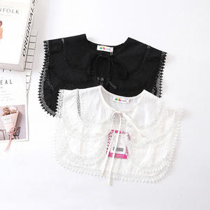 Pull pour femme Happy Hut, couleur unie noire, col décoré de perles, N7152 - Product Image 5