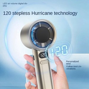 Ventilador de Mano Portátil USB Recargable sin Aspas, 120 Velocidades de Viento, Mini Ventilador Personal para Pestañas, Producto Inteligente para el Hogar - Product Image 4