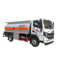 Camion-citerne à carburant liquide de 10 tonnes, citerne de transport de diesel de 10 000 L, LHD/RHD