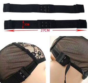 Dansky Tùy Chỉnh Màu Đen Đàn Hồi Tóc Ban Nhạc Net Ren Lưới May Cao Su Có Thể Điều Chỉnh Ban Nhạc Đàn Hồi Cho Tóc Giả Làm - Product Image 6