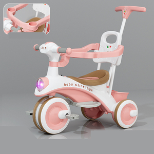 Tricycle pour enfants fabriqué en Chine, prix bas, bonne qualité, avec garde-corps de sécurité, musique et lumière - Product Image 5