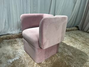 Sillón Individual Moderno Disen, Esponja de Alta Densidad, Tela de Terciopelo, Estructura de Madera Maciza, Sofá Personalizable para Sala de Estar - Product Image 4