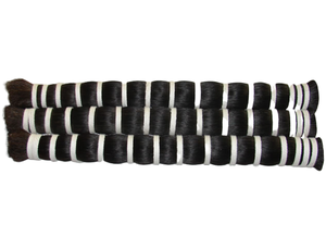 Cola de Caballo blanca Natural y cabello de melena, pelo de caballo con lazo mongol para la fabricación de pinceles - Product Image 5