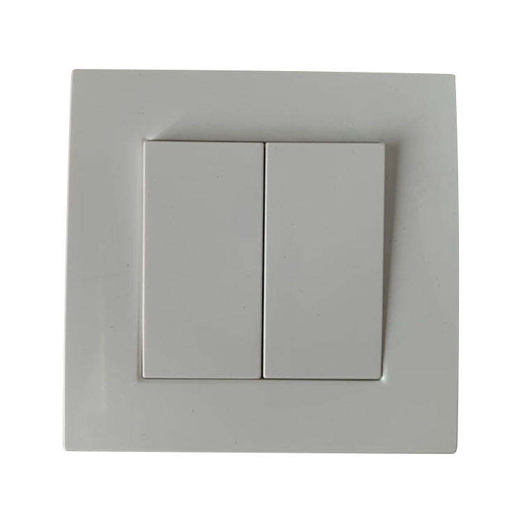 Factory Wholesale European Standard Household Switches 1 Gang 1 Way 250V/10A Wall Switches