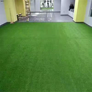 Tùy chỉnh mật độ cao phòng tập thể dục cỏ nhân tạo Mat với biểu tượng tùy chỉnh, mòn tập thể dục Turf - Product Image 4