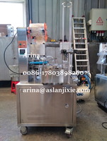 Machine de remplissage et de scellage de boissons de jus de lait de gobelets et de lait de soja Machine de remplissage et de scellage de liquide Machine de remplissage et de scellage rotative automatique