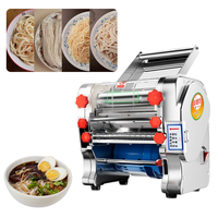 Machine à pâte électrique professionnelle, machine à nouilles, machine à étaler la pâte, machine à pâtes, rouleau de 20 cm pour cuisines commerciales