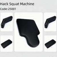 Équipement de fitness commercial pour salle de sport 90 °   Banc de musculation vertical réglable avec coussin pour abdominaux et machine Hack Squat
