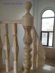 Rampe de balcon intérieure en aluminium et <span class=keywords><strong>bois</strong></span> de conception européenne, nouvelle pour les villas - Product Image 6