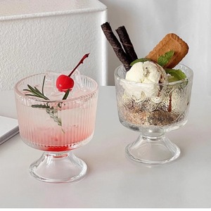 Copa de pudín de helado de 270ML con grabado nórdico, tarro de vela vacío transparente, copa de postre, <span class=keywords><strong>copas</strong></span> de vino - Product Image 5