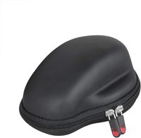 Étui de souris de qualité supérieure adapté à la souris Logitech MX Master 3, protection imperméable, coque rigide brillante noire pour souris de voyage