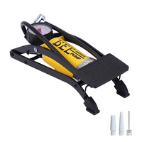 Pompe à air pour vélo Bee de haute qualité, compresseur d'air portable monocylindre, pompe à pied pour vélo, vélo électrique et articles gonflables