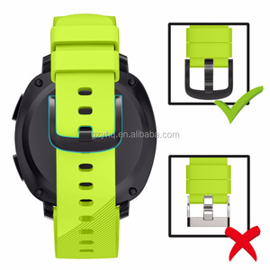 Bracelet de montre intelligente en silicone pour <span class=keywords><strong>Samsung</strong></span> <span class=keywords><strong>Gear</strong></span> <span class=keywords><strong>Sport</strong></span> pour BIP Youth/GTS/GTR 42 mm - Bracelet de remplacement étanche et durable - Product Image 3