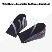 Semelle intérieure augmentant la hauteur hommes et femmes ascenseur invisible coussin d'air réglable talon semelle intérieure de chaussure de levage enfichable