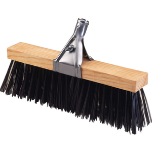 Testa di scopa da 40 cm con morsetto e blocco in legno per la pulizia dei pavimenti - Product Image 2