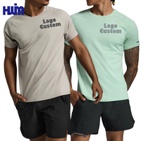 Certifié Iso évacuation de la sueur séchage rapide T-Shirt personnalisé hommes Fitness entraînement sport course Compression Muscle à manches courtes T-Shirt
