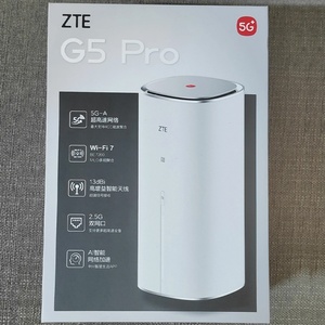 เราเตอร์ ZTE 5G AI CPE G5 Pro MC8512 WiFi 7 BE7200 พอร์ตอีเธอร์เน็ตคู่ 2.5G รองรับ NFC โมเด็มไร้สาย 5G WiFi ซิม 4.29ps รองรับผู้ใช้ 256 คน - Product Image 3