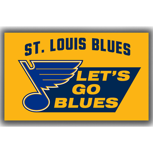 NHL Teams China Factories Wholesale 3x5ft Double Sided Printed <b>Flag</b> Outdoor St. Louis Blues <b>Flag</b> with 2 Grommets - Product Image 5