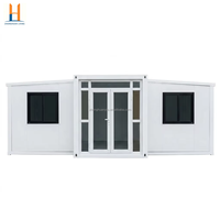 Maison forestière modulaire extensible 20ft 40ft, Villa de luxe, Mini-maison, Bureau à domicile, Design moderne, Respirante ZHONGHUAN LIVING