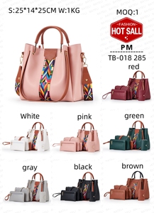 Tas Selempang Kulit PU Fashion Grosir 2023 Set <span class=keywords><strong>4</strong></span> Pcs Tas Tangan Wanita Tas Tangan Wanita - Product Image 2