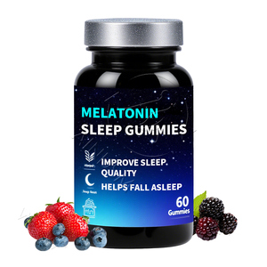 Gomas de dormir personalizables al por mayor caramelos de melatonina para dormir bien para relajarse y dormir - Product Image 1