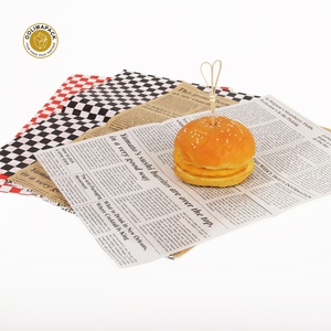 Giấy Chống Thấm Dầu Cho Burger Giấy Tin Tức Giấy Burger - Product Image 5