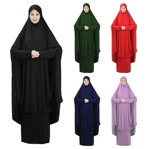Wholesale Factory Price Muslin Women Telekung Prayer Clothing For Ramadan