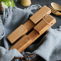Tapis de table créatif en bois massif, style nordique, isolant thermique, pour plat chaud, pliable, pour cuisine domestique