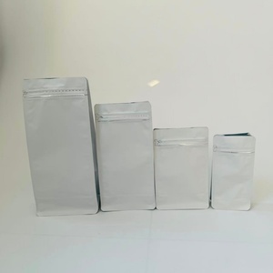 Bolsa de café con sellado de ocho lados, con cierre de cremallera, sellado cuádruple, resellable, de PET de grado alimenticio, impresa en huecograbado, termosellada, para granos de café tostado - Product Image 3