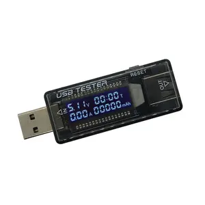 Mobile phone fast charging USB tester KWS-V21 USB current Voltmeter tester USB digital display Ammeter Voltmeter