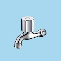Robinet de robinet de bassin d'eau froide en plastique chromé poli de bonne qualité Offre Spéciale
