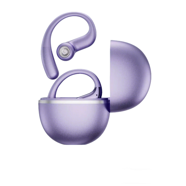 TW36 AI True Wireless Earbuds Two-way Real-Time Translation Ear-hook Design 6.0 IPX6 Waterproof Low Latency ENC Digital Display