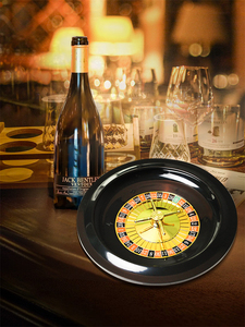 Juego de <span class=keywords><strong>bingo</strong></span> de juego de alta calidad, juego de ruleta de 10 pulgadas, Ruleta de <span class=keywords><strong>Casino</strong></span>, Material MDF con mantel de chips - Product Image 5