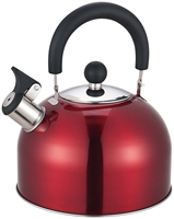 Bouilloire sifflante en acier inoxydable 3,0 L de haute qualité, design moderne et économique, avec peinture colorée