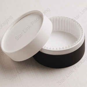 Caja de Pastel Cilíndrica de Lujo Personalizada, Tubo de Papel Redondo Biodegradable de Cartón de Grado Alimenticio para Repostería - Product Image 5