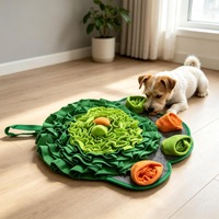 Giocattolo per Cani di Lusso a Forma di Hamburger, Pesce, Carota e Cinque Foglie, Ecologico, Durevole, Colorato, con Suono e Odore, Taglia Grande