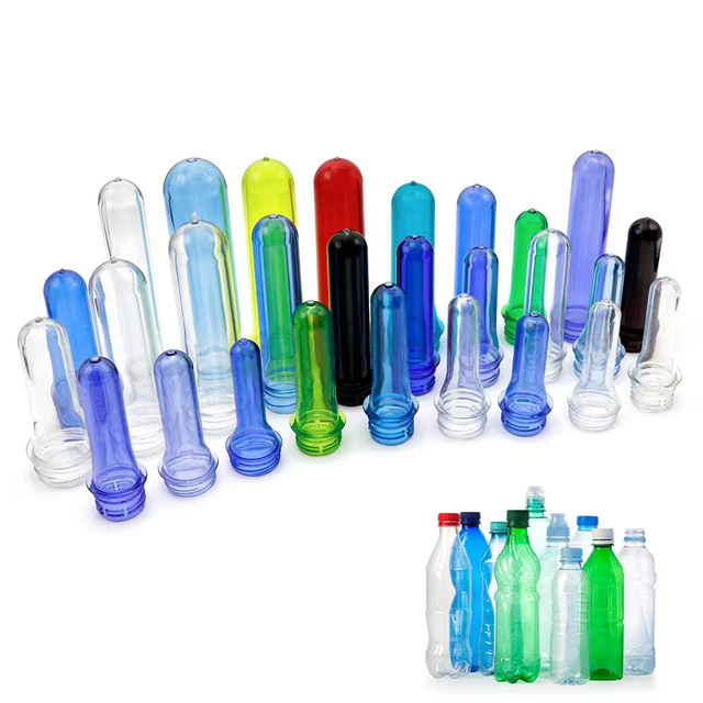 Factory Price PET PreForm Bottle Plastic 1L PET Plastic Bottle Preforms for Water Bottles Plastic Preform with Lid