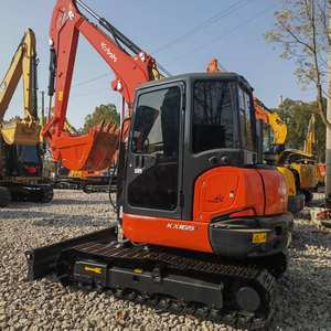 Mini-excavatrice Kubota KX165 d'occasion à prix d'usine, machine de terrassement de 6 tonnes, faible nombre d'heures, certifiée à vendre, composant principal moteur - Product Image 4