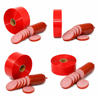 Rouleau de boyaux de saucisson en nylon multicouche coextrudé anti-éclatement, faible odeur, pour machine de remplissage de viande automatique, fabricant OEM, taille personnalisée