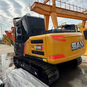 รถขุดขนาด 13.5 ตัน รุ่น SY135C รถขุดขนาดกลางแบบตีนตะขาบ 135C รถขุดไฮดรอลิกแบบตีนตะขาบ มีสินค้าในสต็อก - Product Image 6