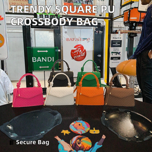 กระเป๋าสะพายข้างผู้หญิง PU ขายดี หลายสี แฟชั่น พกพาสะดวก ป้องกันการโจรกรรม สินค้าใหม่มาแรง - Product Image 3