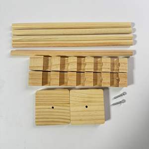 <span class=keywords><strong>Jouet</strong></span> d'entraînement pour <span class=keywords><strong>lapin</strong></span> et cobaye nain en bois détachable - Product Image 6