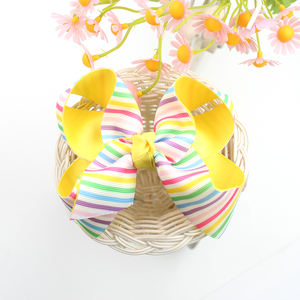 Venta al por Mayor de Lazos para el Cabello con Diseño de Conejito de Pascua para Niñas, Lazos Florales con Diseño de <span class=keywords><strong>Pollito</strong></span> de Pascua, Accesorios para el Cabello Infantiles - Product Image 6