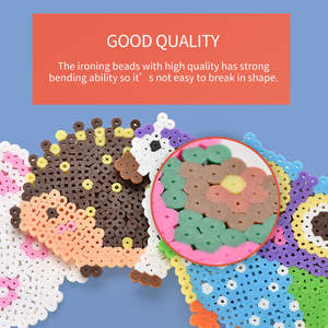 Jouets de bricolage à la mode, jouets éducatifs personnalisés, perles de repassage de 5mm pour filles et enfants, perles de perles Hama Midi - Product Image 5