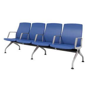 Modern Customizable <strong>Metal</strong> Rectangular Waiting <strong>Bench</strong> for Airport Hotel Hospital School &amp; Mall Use Made in China - Product Image 3