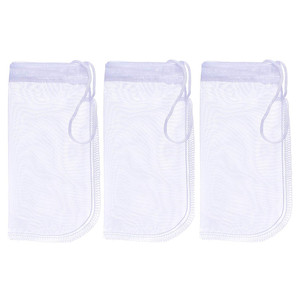 メディアフィルターバッグ水族館極細再利用可能180ミクロン巾着メッシュフィルターバッグ非常に細かい樹脂フィルター<span class=keywords><strong>7.5</strong></span> "* 3.6" - Product Image 1