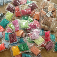 Perles thermocollantes en EVA de 2,6 mm, 221 couleurs, petite taille, pour loisirs créatifs DIY, perles à fusionner pour enfants, artisanat artistique
